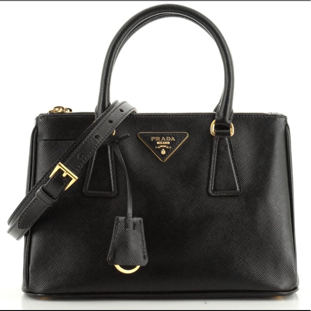 PRADA Saffiano Leather Lux Small Tote Bag BN1874